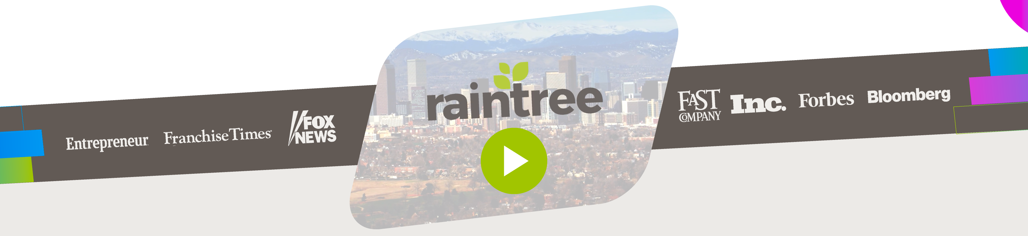 Raintree Franchise Growth Featured In Banner With Video