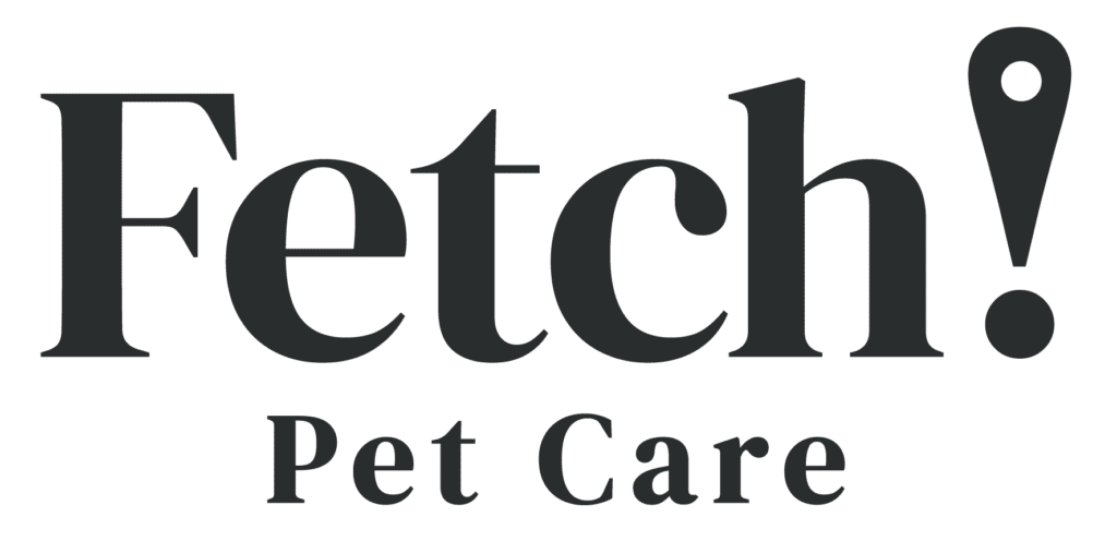 Fetch! Pet Care Franchise Logo