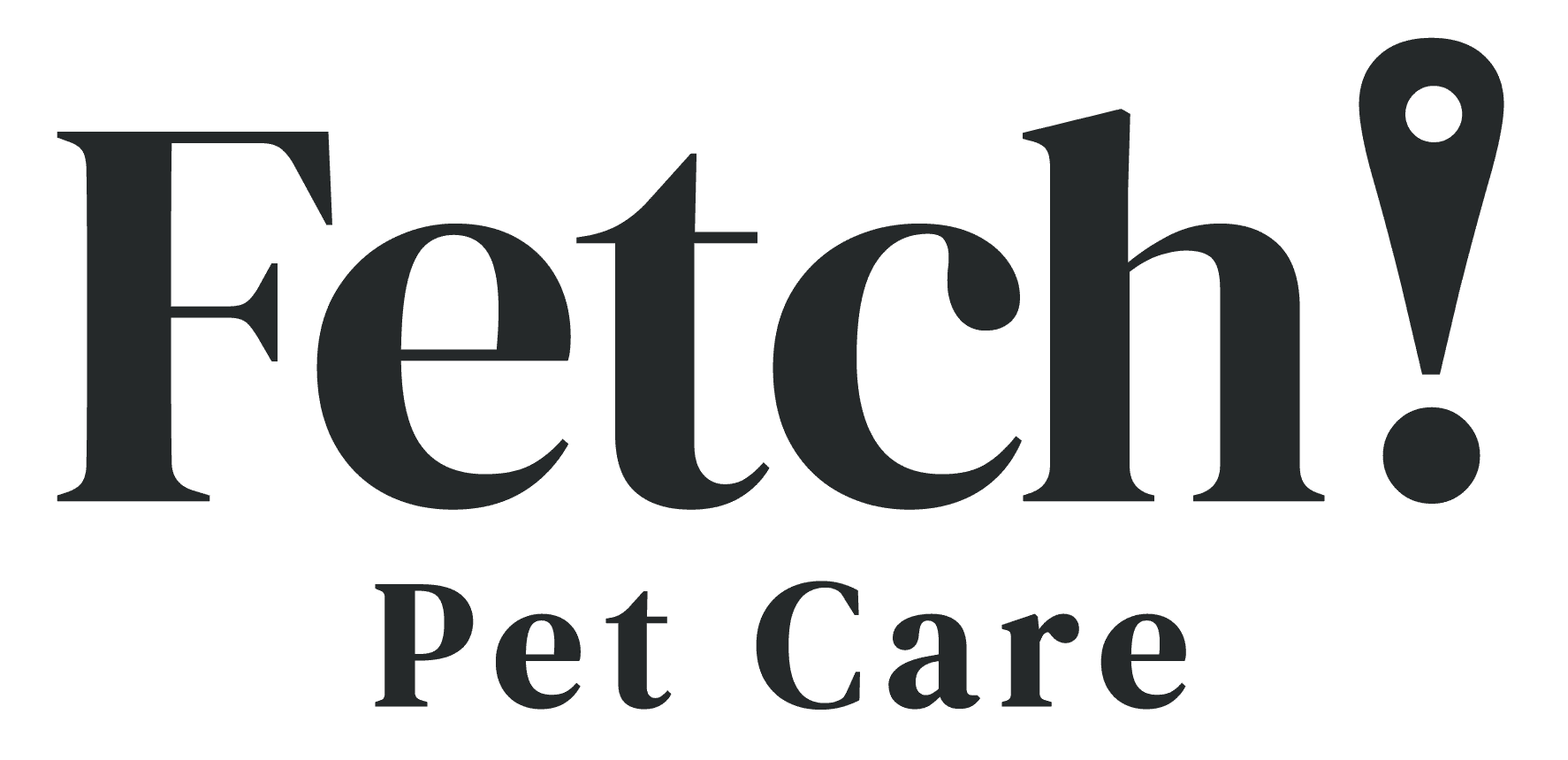 Fetch! Pet Care Franchise Logo