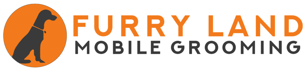 Furry Land Mobile Grooming Franchise Logo
