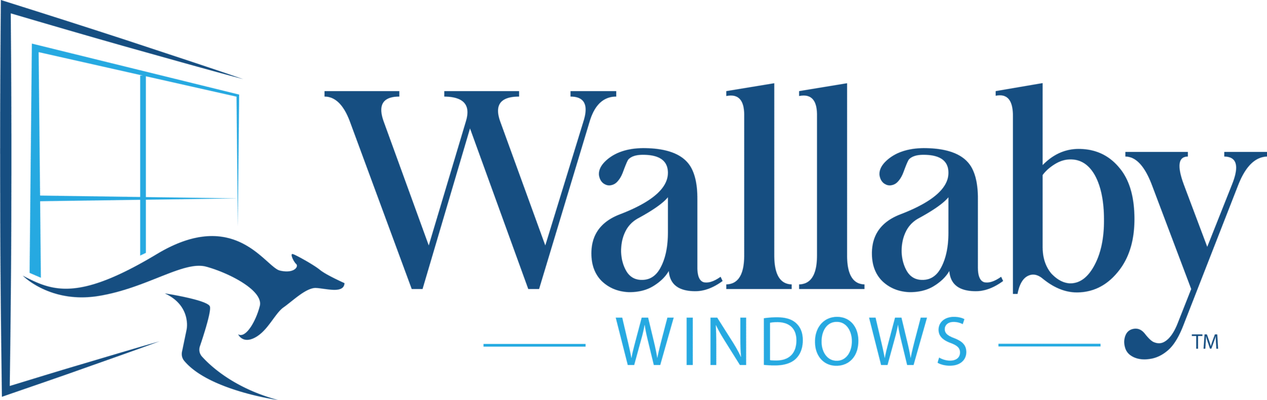 Logo - Wallaby Windows Franchise