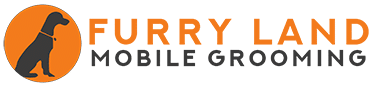 Furry Land Mobile Grooming Franchise Logo
